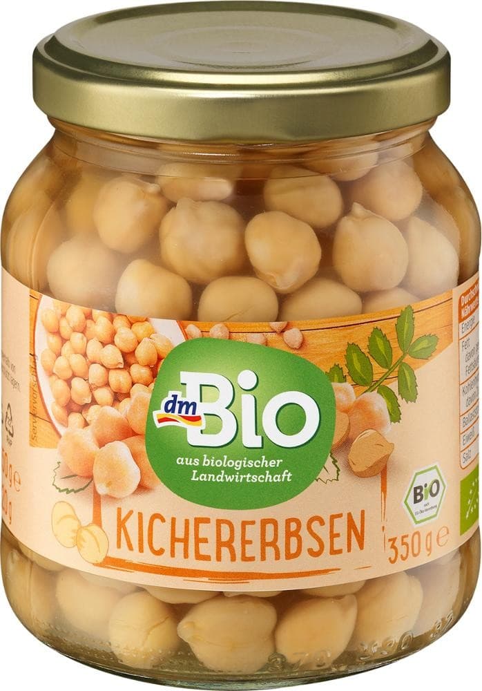 dmBio ceci bolliti, 220g – Dm