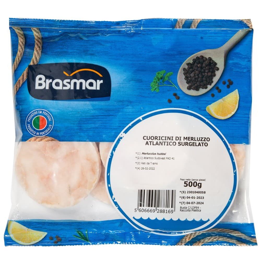 Medaglioni di Merluzzo Brasmar, 500 g – Carrefour