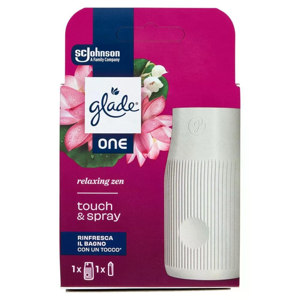 Profumatore per ambienti Touch&Spray Relaxing Zen Glade One, 10 ml – Bennet