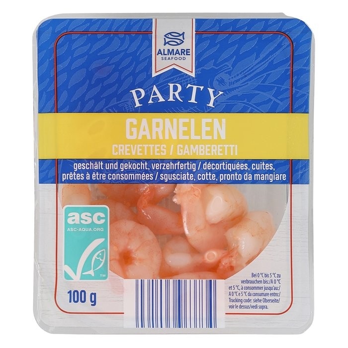Almare Seafood gamberetti assortiti 100 g in offerta da ALDI