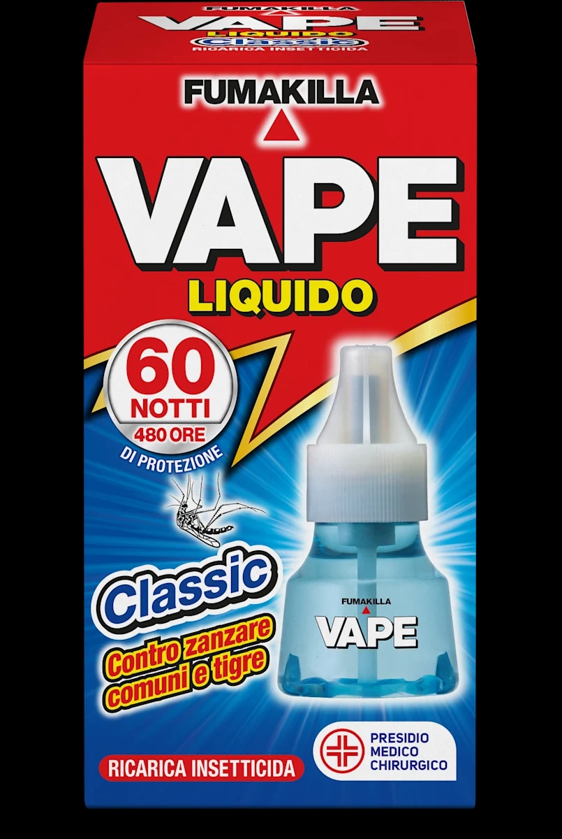 VAPE Ricarica liquida anti-zanzare 60 notti 30 ml - Offerta nel negozio Dm