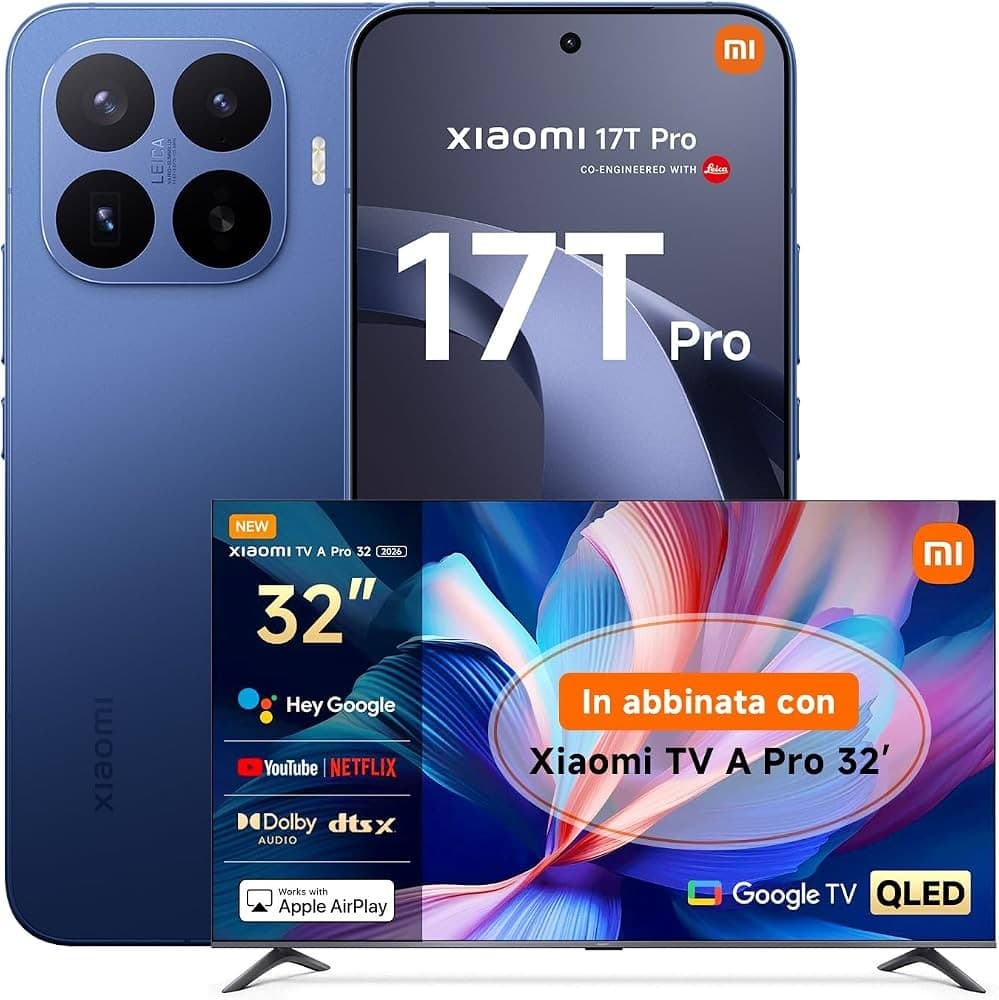 Xiaomi 17T Pro Smartphone 12 + 512 GB in offerta da Comet
