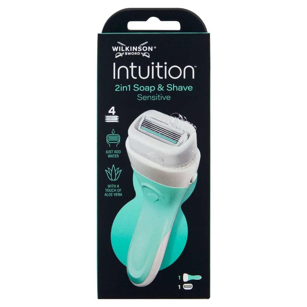 Wilkinson Intuition 2in1 Soap & Shave 4 pz in offerta da Tigota