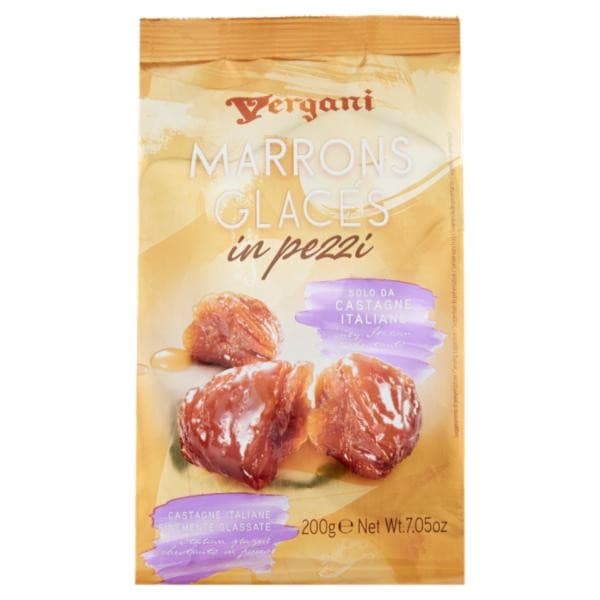 Marrons Glacés in pezzi, 200 g Vergani – Iper La grande i