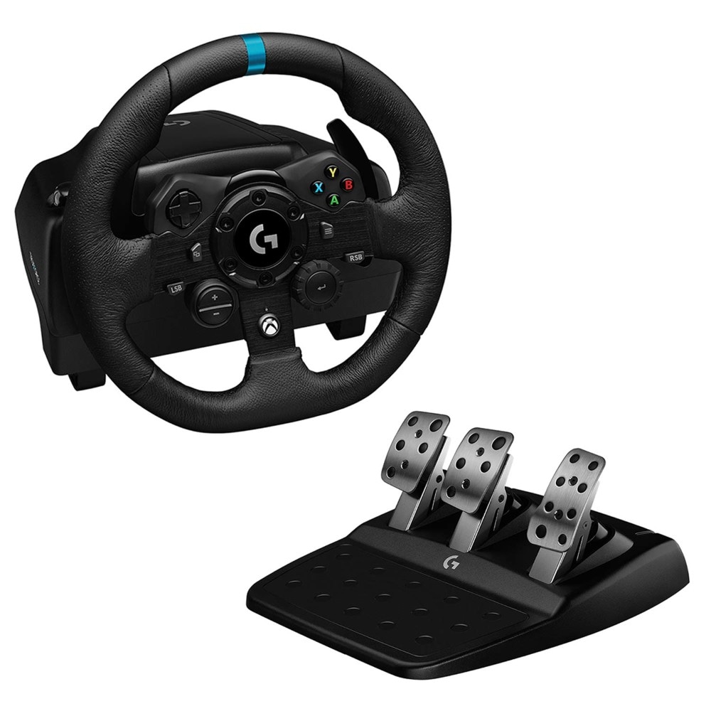 Logitech G923 Volante Racing in offerta da Euronics