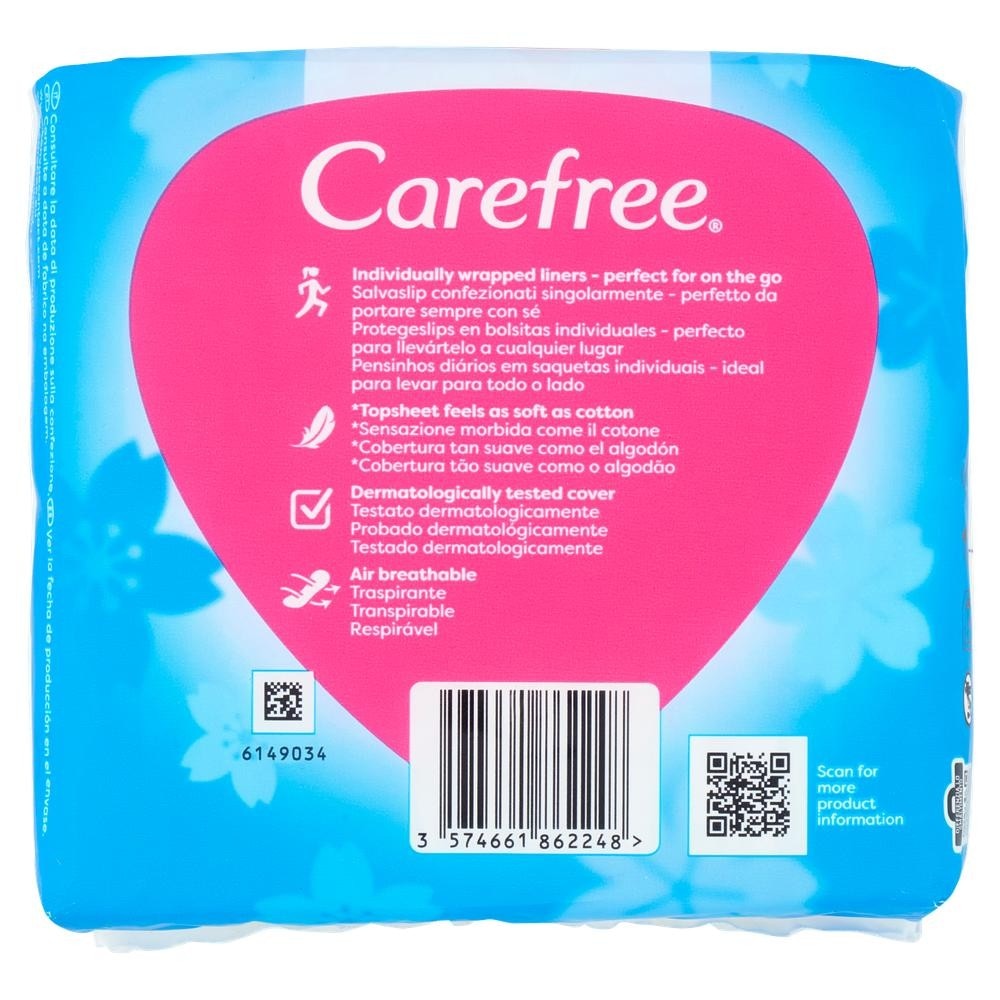 Carefree Cotton Feel Daily On-The-Go x40 in offerta da Acqua & Sapone