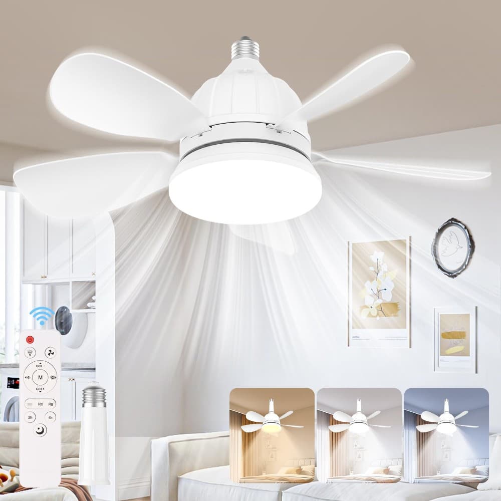 Ventilatore soffitto attacco da portalampada NEO. in offerta da Risparmio Casa
