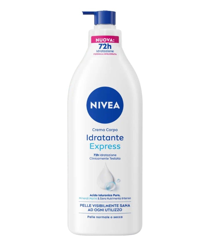 Crema corpo Nivea Nutriente e Idratante Express (bottiglia) in offerta da Acqua & Sapone