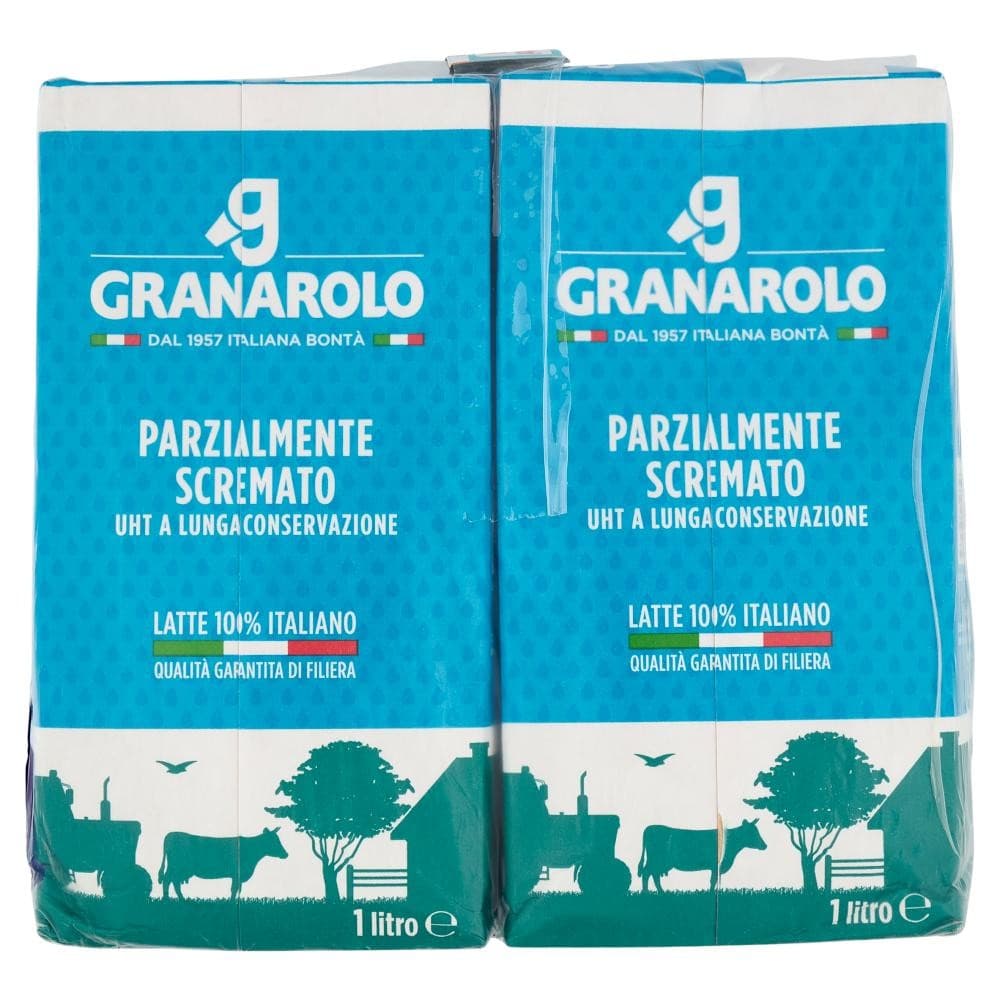 Granarolo latte parzialmente scremato, 4x1 litro – Esselunga