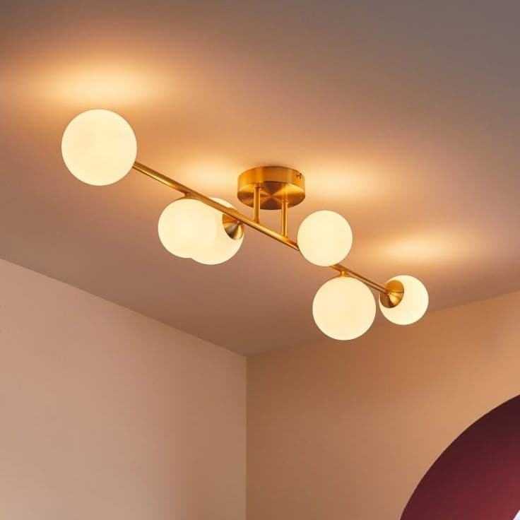 Plafoniera Callas L98 cm Inspire in offerta da Leroy Merlin