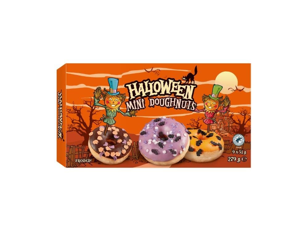 Halloween Mini donuts, 279 g – Lidl