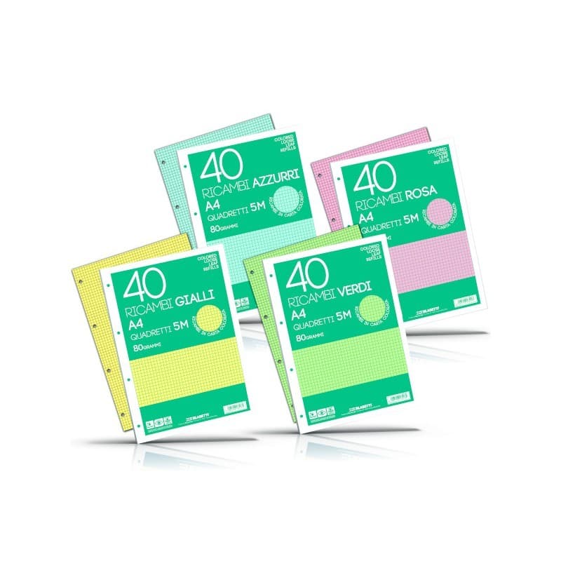 Ricambi A4 Blasetti 80 gr 40 fogli in offerta da MD