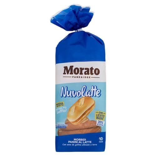Morato panini morbidi al latte Nuvolatte, 480 g – Bennet
