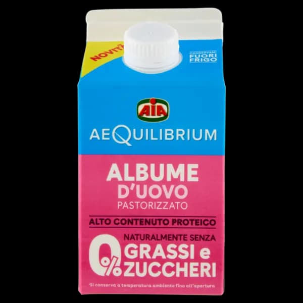 Albume d'uovo pastorizzato Aequilibrium, 450 g – Bennet