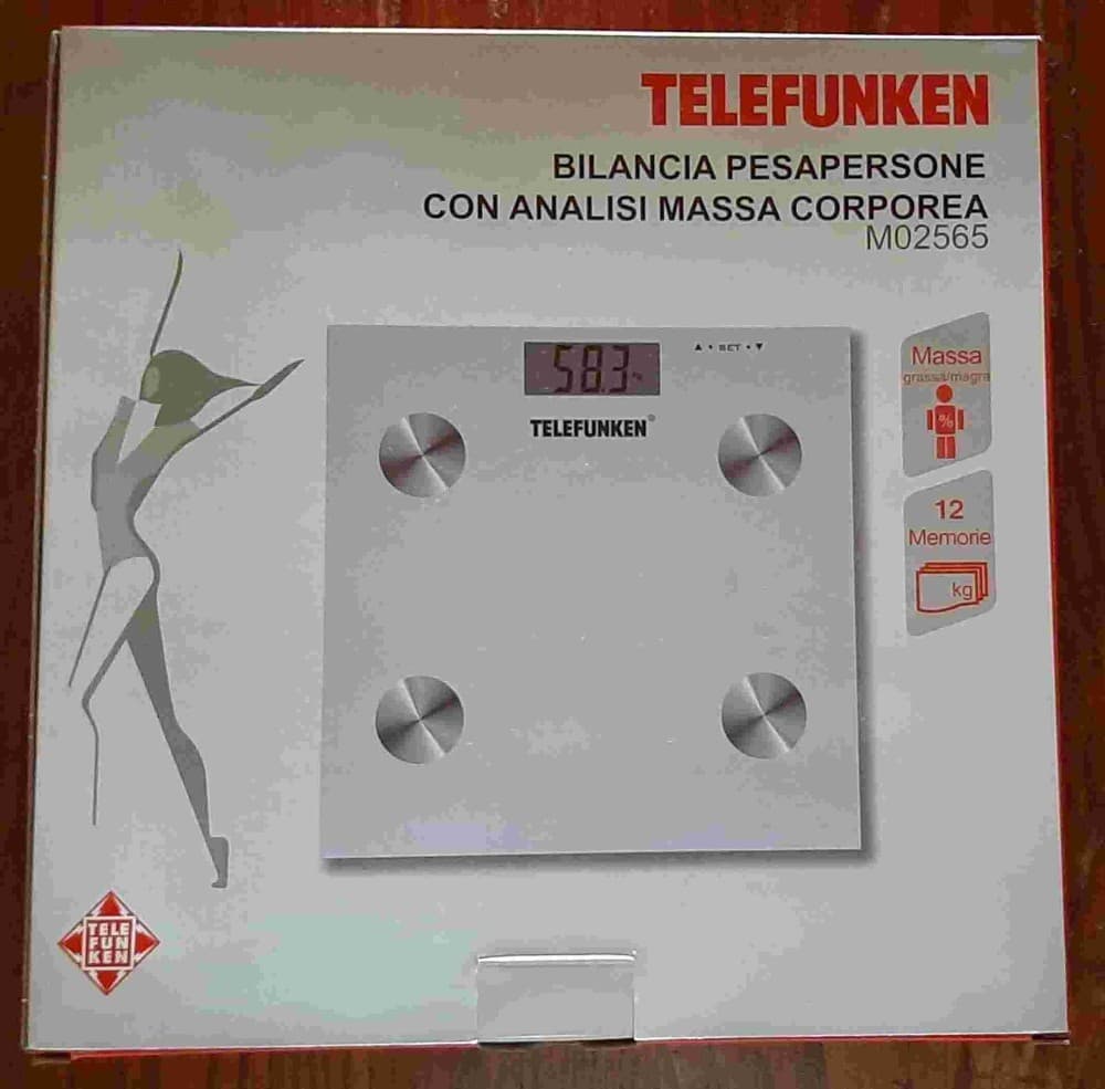 Pesapersone con analisi massa corporea TELEFUNKEN – Risparmio Casa