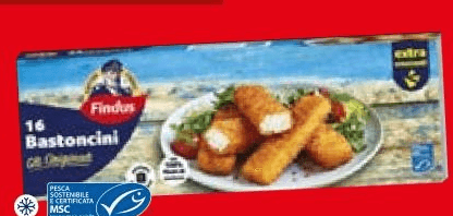 Bastoncini, 16 pezzi, 400 g – Dpiù