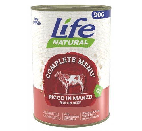 Life Alimento umido per cani Natural lattina 400 g - Offerta nel negozio Coop