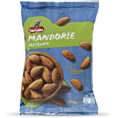 Mandorle sgusciate, 250 g Sibamba – Eurospin