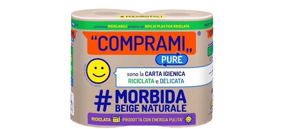 Carta casa "Comprami" Sempre, 4 maxirotoli 3 veli – Panorama
