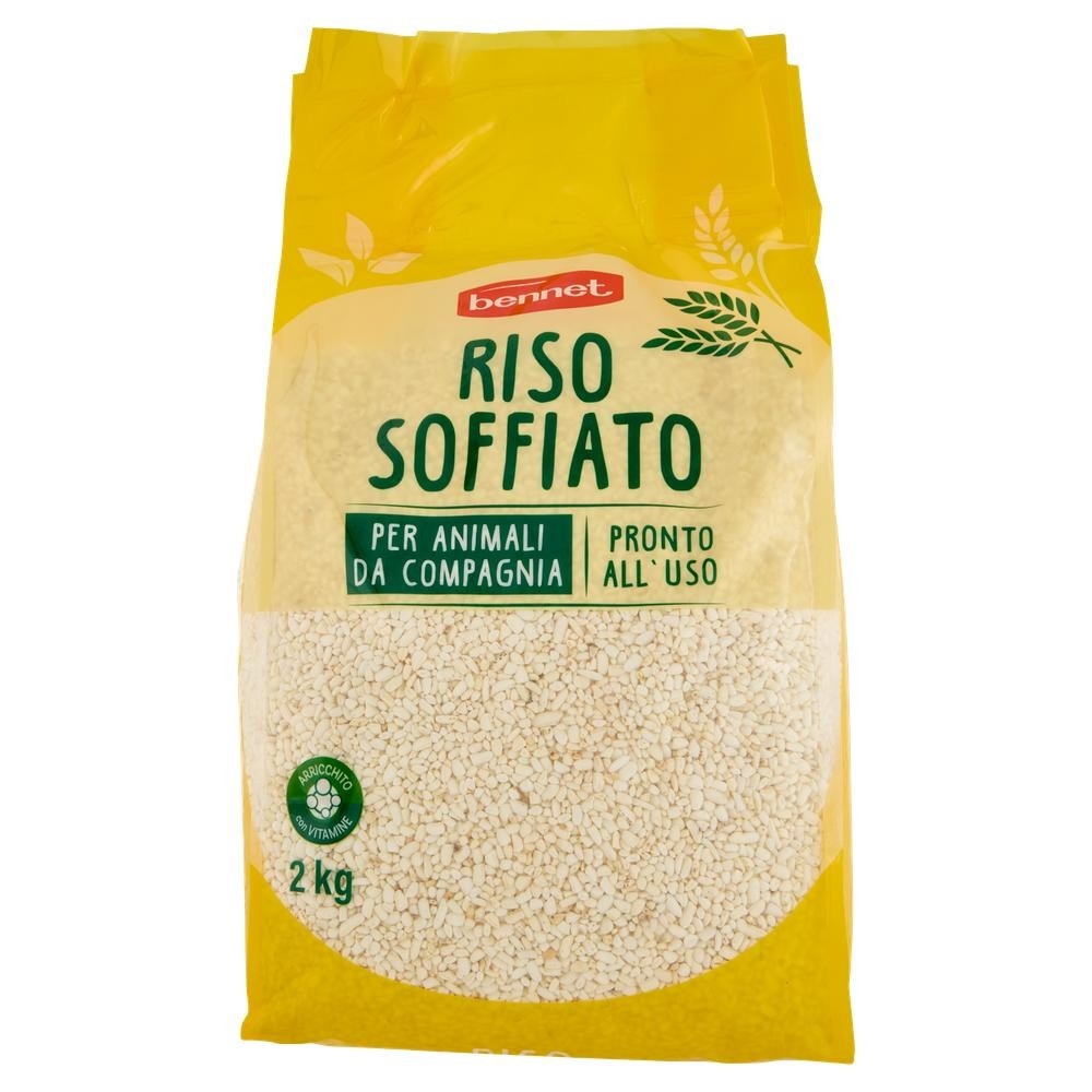 Riso soffiato per animali da compagnia Bennet kg 2 - Offerta nel negozio Bennet