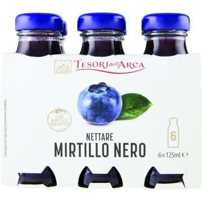 Nettare mirtillo nero, 125 ml x 6 – Panorama