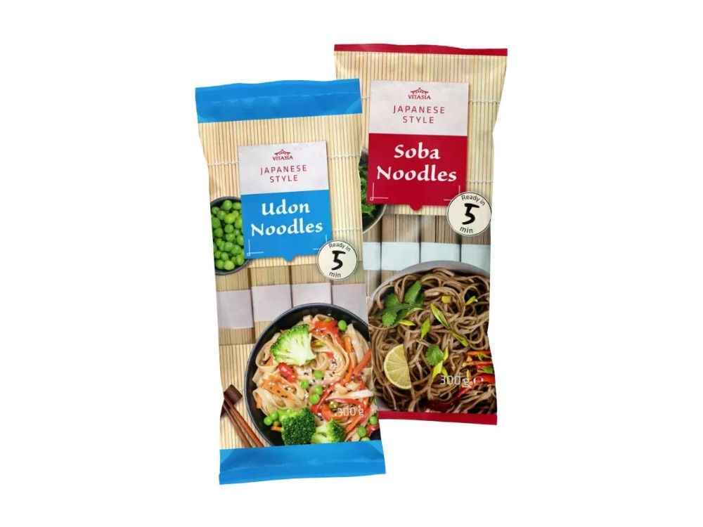 Soba o Udon 300 g confezione Vitasia Japanese Style - Offerta nel negozio Lidl