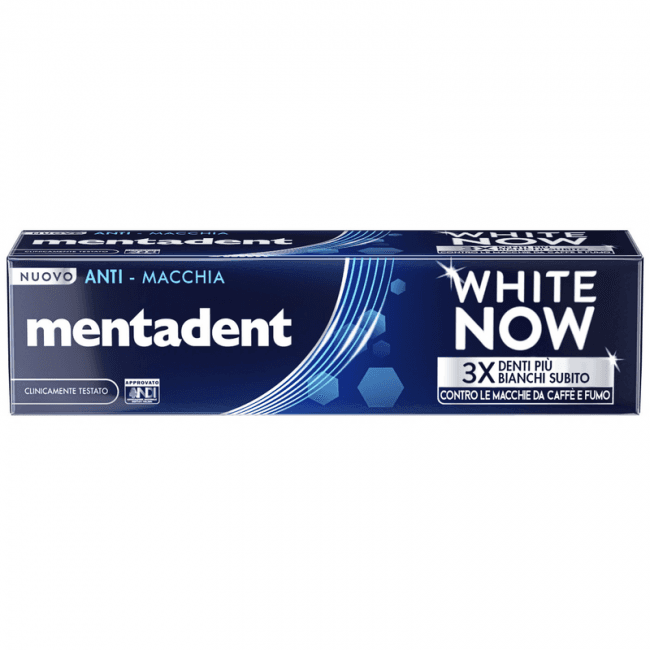 White Now Mentadent 75 ml in offerta da Panorama