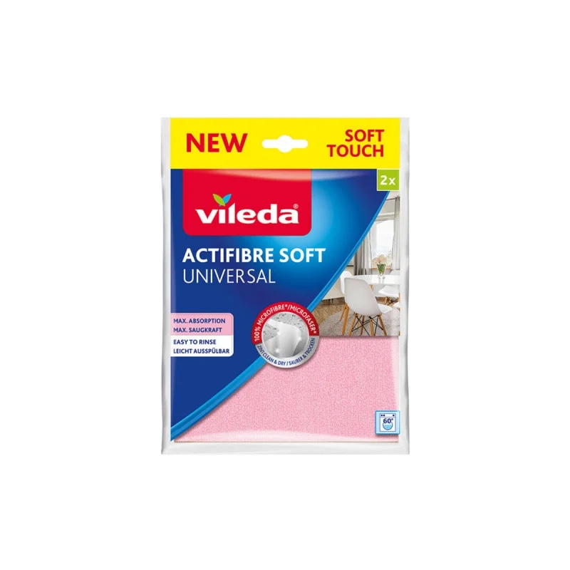 Panni Actifibre Soft Universal Vileda 2 pezzi in offerta da Iper La grande i