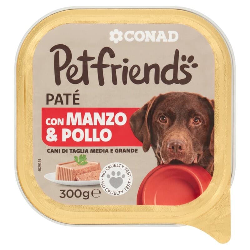 Paté per cani, 300 g – Eurospin