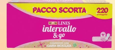 Proteggi slip Intervallo Lines 220 proteggislip in offerta da Carrefour