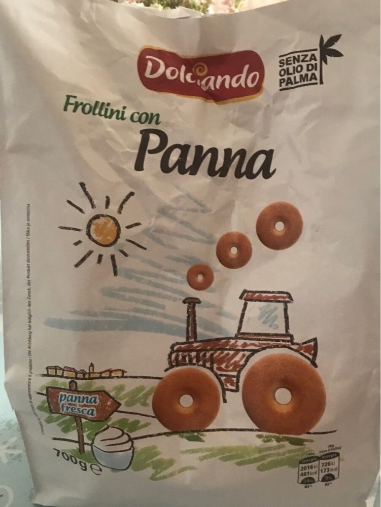 Dolciando frollini con panna 700 g in offerta da Eurospin