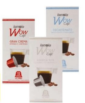 Kamoka 10 caps decaffeinato / arabica / gran crema, 52 g – Dpiù