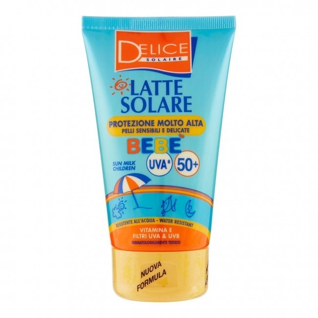 Latte Solare Bebè SPF50+ Delice Solaire 100 ml in offerta da Carrefour