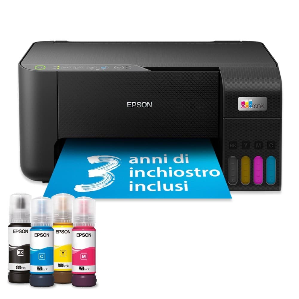 Epson EcoTank ET-3956 in offerta da Comet