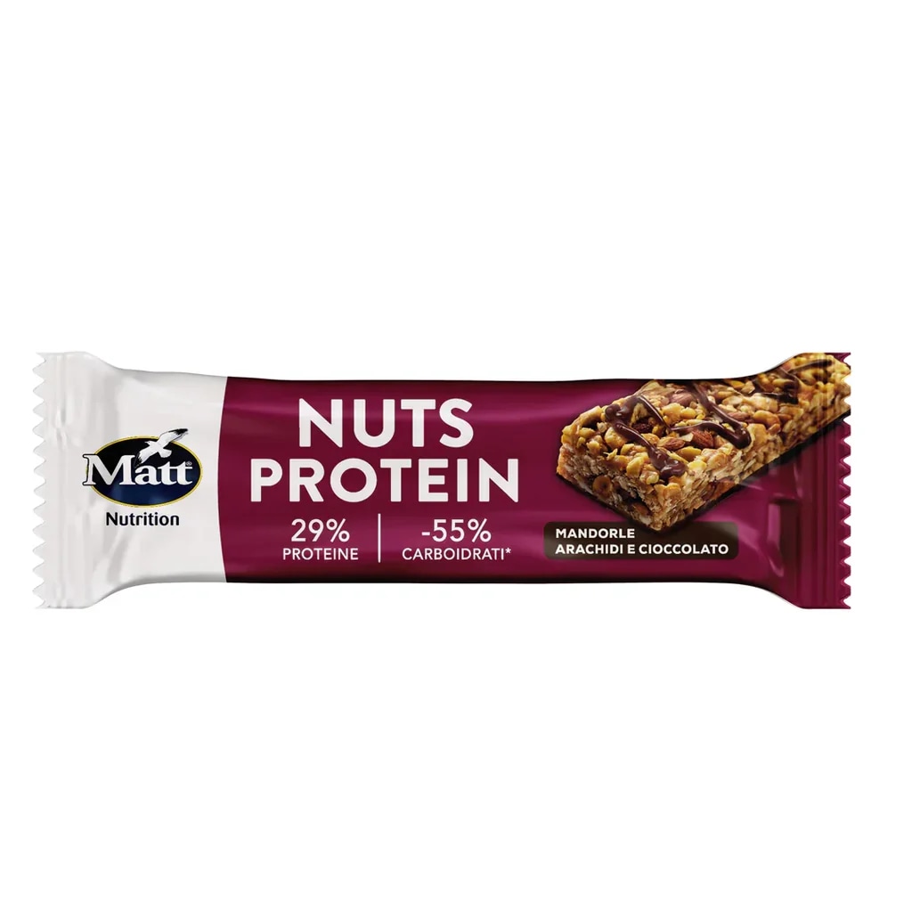 Barretta Nuts Protein Matt 38 g in offerta da Carrefour