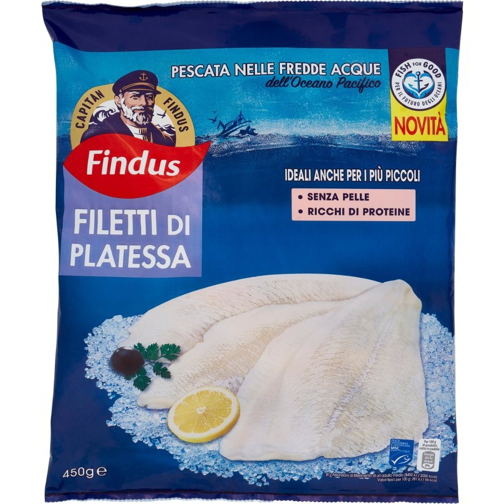 Filetti di platessa Findus 450 g in offerta da Esselunga