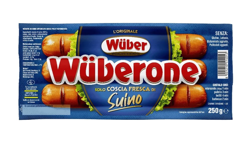 Würstel Wüberone Wüber 250 g in offerta da Coop