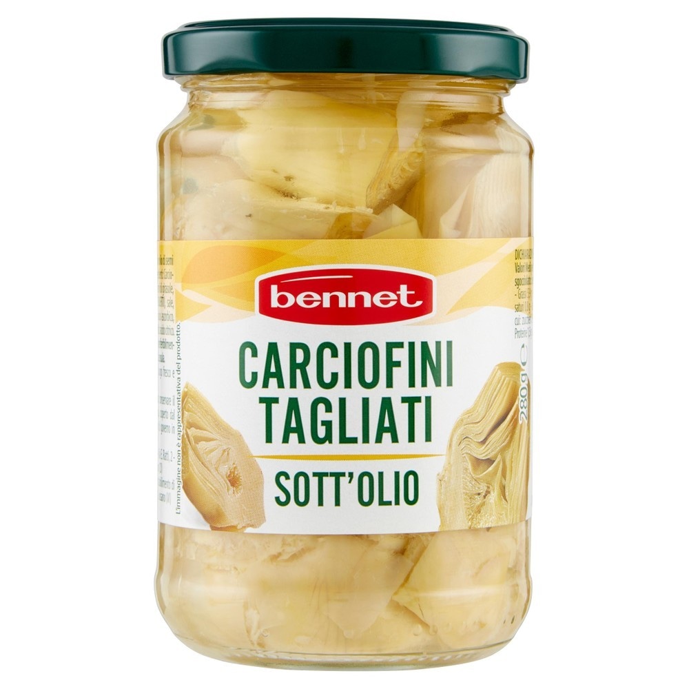 Carciofini tagliati sott'olio Bennet 280 g in offerta da Bennet