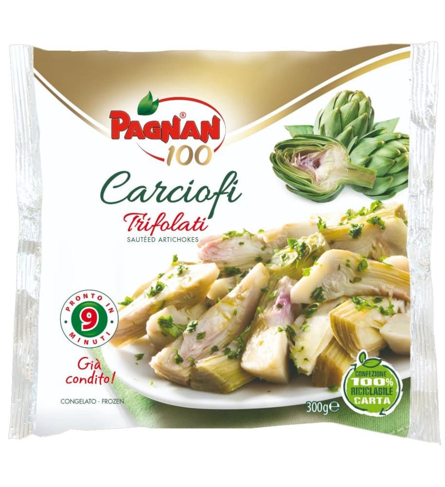 Carciofi trifolati surgelati Pagnan, 300 g – Bennet