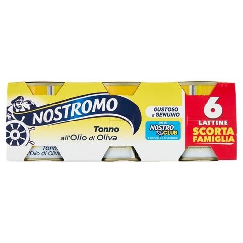 Tonno all'olio di oliva 60 g x6 in offerta da Iper La grande i