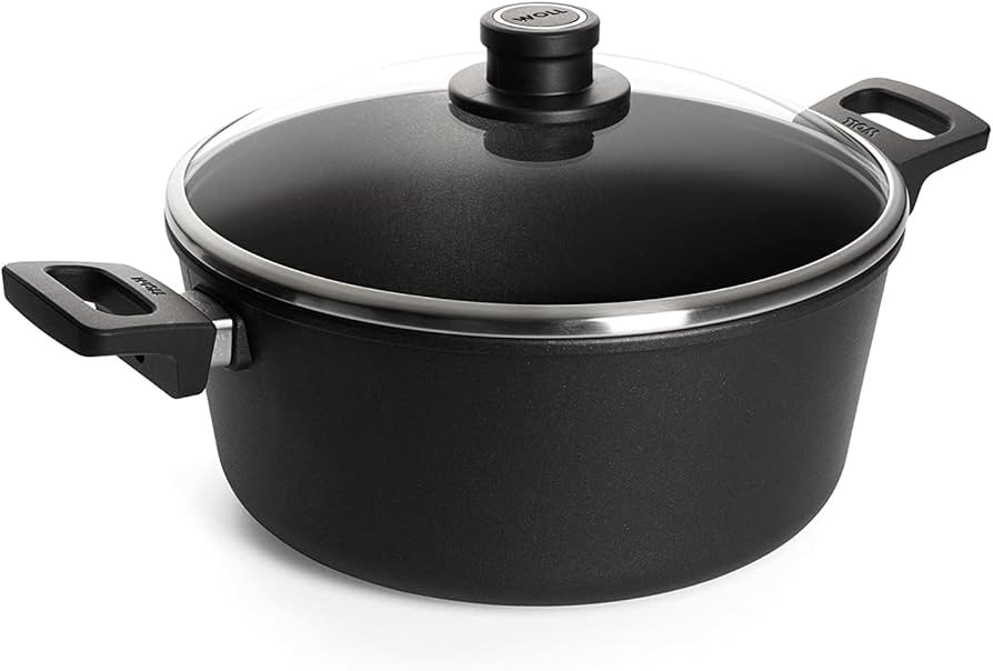 Casseruola con 2 manici e coperchio in vetro - Offerta nel negozio Happy Casa