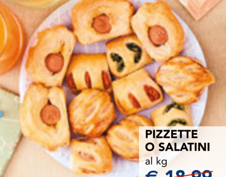 Pizzette o salatini - Offerta nel negozio Esselunga