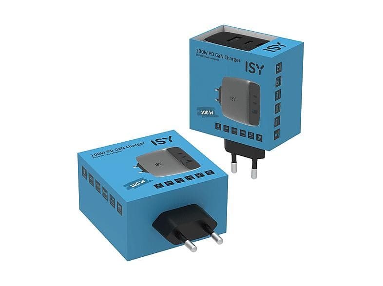 Caricatore 100W GaN IAC-7100 – MediaWorld