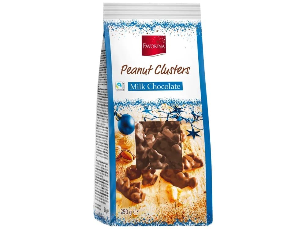 Favorina arachidi ricoperte di cioccolato, 250 g – Lidl