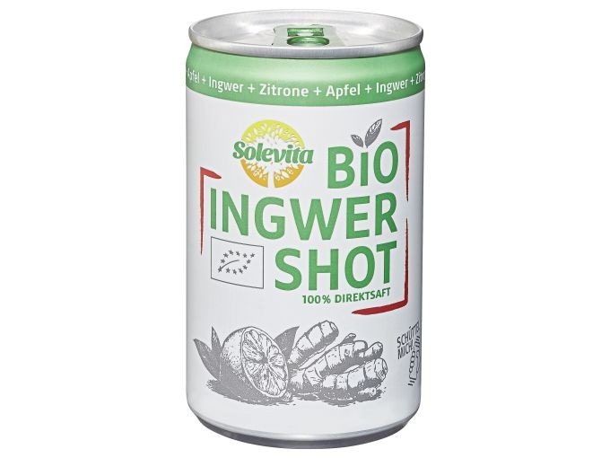 Shot zenzero BIO 3x 150 ml SOLEVIDA - Offerta nel negozio Lidl