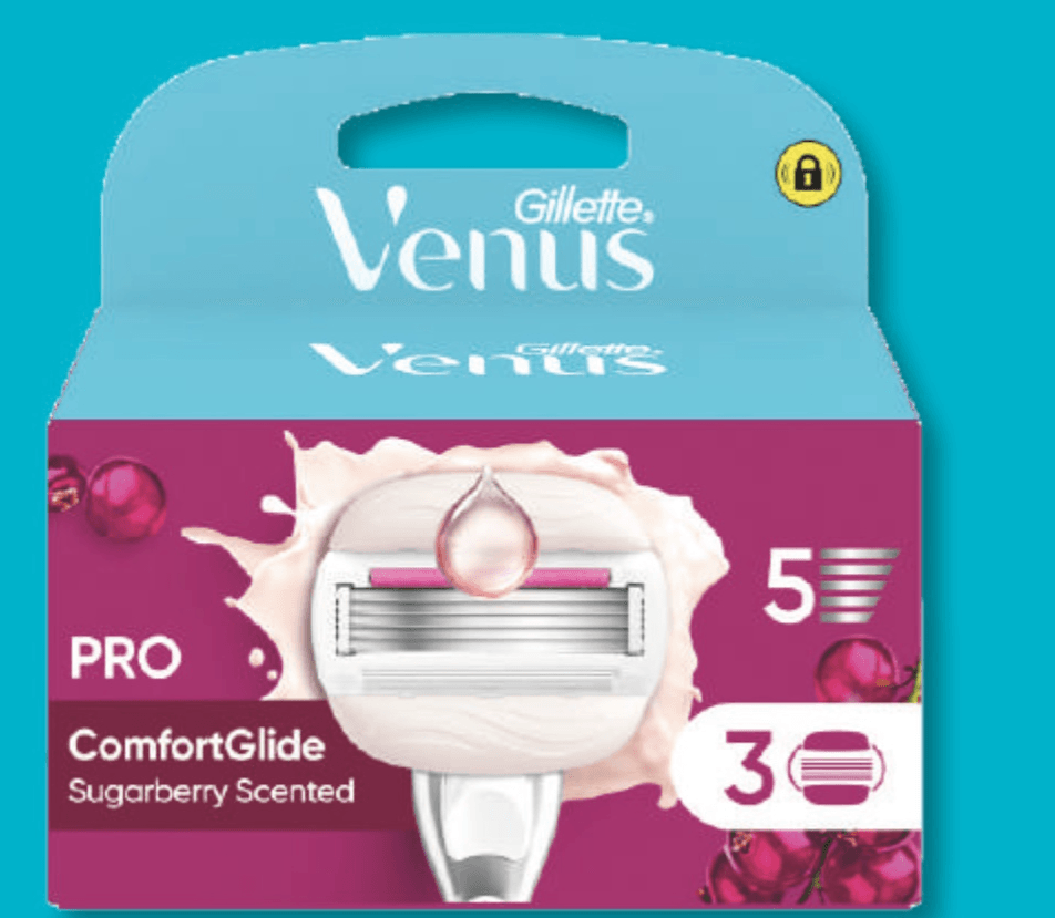 Gillette Venus Pro ComfortGlide 3 pezzi in offerta da Acqua & Sapone