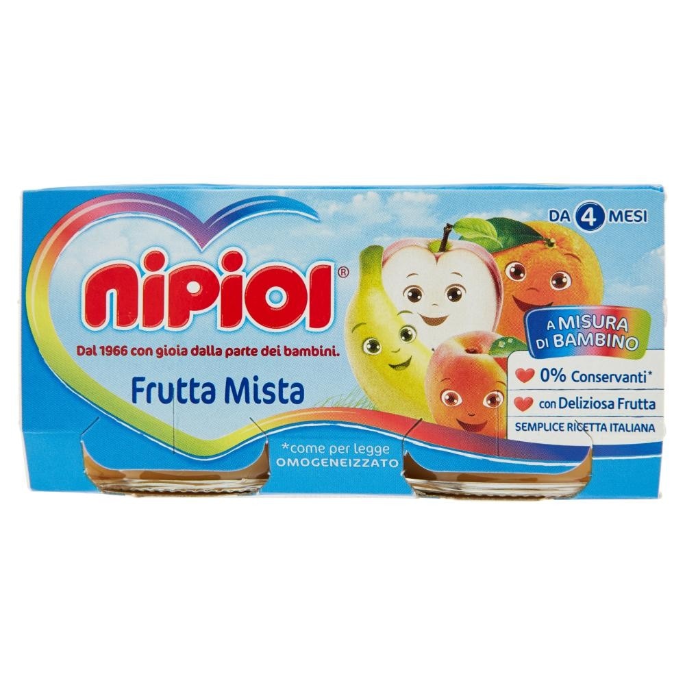Omogenizzati alla Frutta Nipiol 2x80 g in offerta da Il Gigante