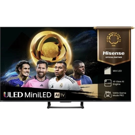 Hisense Smart TV 4K Mini LED 55U7Q 55" - Offerta nel negozio Unieuro