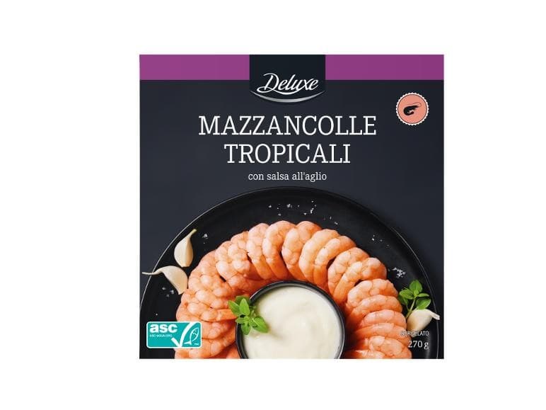 Deluxe Mazzancolle tropicali, 270 g confezione – Lidl