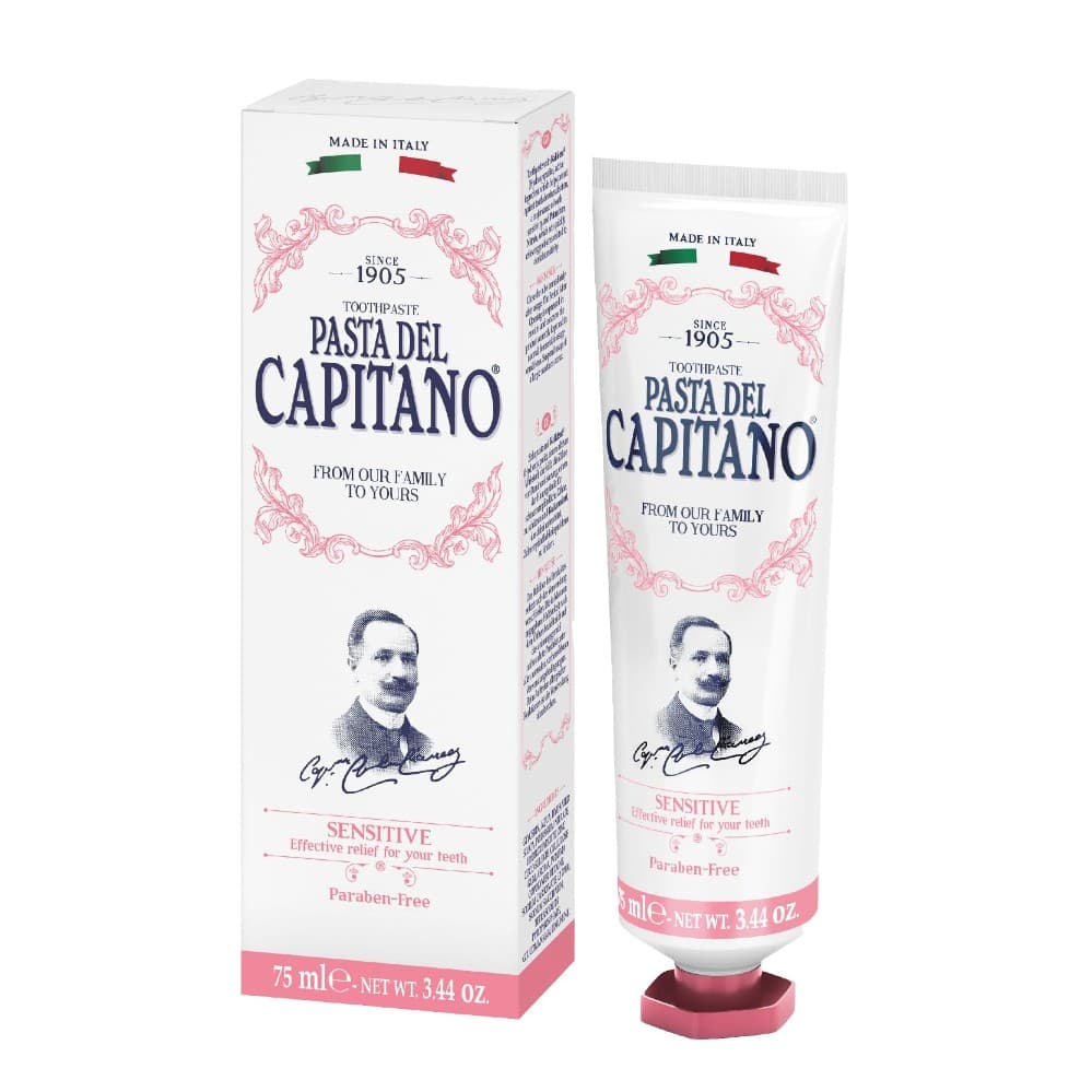 Dentifricio Pasta del Capitano Sensitive 24H, 75 ml – Carrefour